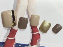 シエルネイルスタジオ 新宮店(Ciel nail studio)/【フット定額6150円】NO1