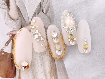 ネイルサロンフォーユー(for u)/キラキラネイル￥8980