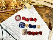 ティーズ 新宿三丁目 新宿御苑店(TEASE)/雪の結晶スノーネイル