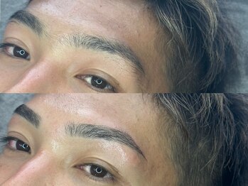 ブロウ 桑名店(BROW)/【メンズ眉毛】before after