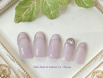 ユウコネイルズアンドエステティック ラ デェス(Yuko Nails & Esthetic La Deesse)/ゴールドコース(定額制)¥8000