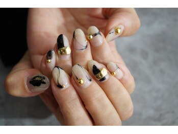 ネイル フライガール(nail FLY GIRL)/大人秋ネイル