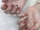 マグネット&ミラーネイル