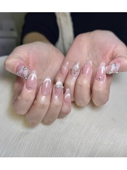 ピュアアンドリッチネイルサロン(Pure&Rich Nail Salon)/マグネットフレンチ