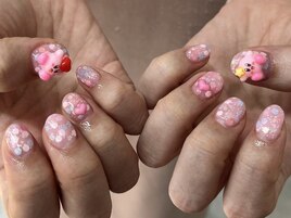 秋葉原ネイル/手描きネイル/銀座