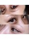クンプリール(Cumplir)の写真/Cumplirのバインドロックは一度付けると沼る人続出☆デザイン性に優れたマツエクで可愛いお目元に♪

