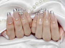 ナユキ 北千住店(NA.YUKI)/ガラスフレンチネイル