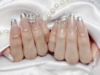 ナユキ 北千住店(NA.YUKI)/ガラスフレンチネイル