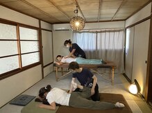 ほぐしの たゆらぎの雰囲気（同部屋、別部屋でも2名同時可能！ほぐし、整体、タイ古式などok!）