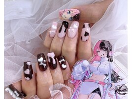 痛ネイル 推しネイル 地雷系