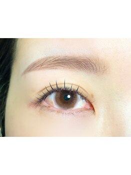 アイブロウメニューがあるサロン