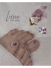 nail salon lune【ルネ】【5月中旬OPEN（予定）】/フット定額デザイン ¥8,000