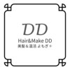 美髪＆温活 よもぎ＋のお店ロゴ