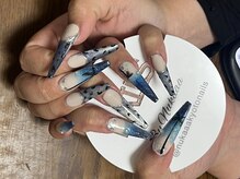 ヌカ(nuka)の雰囲気（長さ出し+持ち込みデザイン）