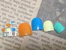 お気軽ビューティエーヴィヒ(Ewig)/8月キャンペーンネイル