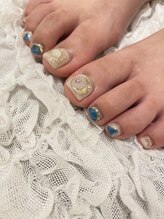 ヴェールサラン(Veil Saran)/ミラーニュアンスネイル