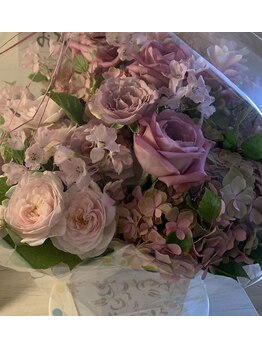 タイ古式ヒーリングマッサージ ラカンタイ/きれいなお花いただきました:D