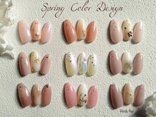 リンドゥネイル 上小田井店(Rindu Nail)/ピンクの春ネイル♪