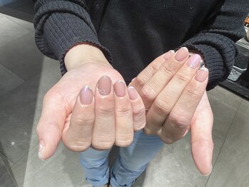 プロモート 岡山城下店(Promote)/ピンクシェルフレンチ【岡山】