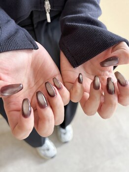 ディーネイル アイラッシュ オカザキ(DEE nail×eyelash okazaki)/A-6 マグネットネイルワンカラー