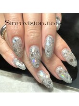 シンラヴィジョンネイルズ(sinravision.nails)/ギラギラワンカラー