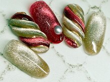 チェリーズネイル(Cherrys Nail)/マグネット クリスマスネイル