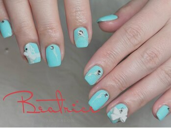 ベアトリーチェ 新宿西口(Beatrice)の写真/短くてもネイルできます♪ショートネイルならではの可愛さがあるんです☆メンズネイル用のデザインも豊富♪