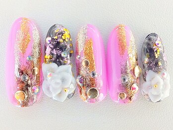 ネイリックス アヴェニール(NAILX avenir)/和風3Dネイル