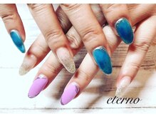 エテル(eterno)/アシンメトリーネイル