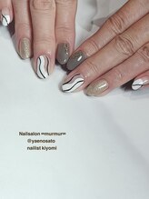 マーマ 八戸ノ里店(murmur)/大人ニュアンスネイル