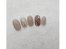 エマ ネイルズ(Emma Nails)/冬カラーシンプルデザイン☆
