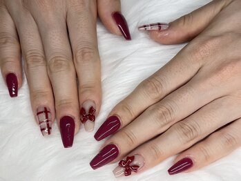 ネイルアンドアイラッシュサロン レア 千葉店(Lea)/スカルプ4本アート