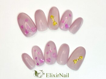 エリクサーネイル 神田(Elixir Nail)/シンプル &nbsp;/クーポン使用