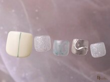 アイネイルズ 横浜WEST店(I-nails)/フットミラーぷっくり8480円