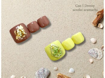 キャンアイドレッシー 仙台荒町店(Can I Dressy)/ワンポイントデザイン￥6,500