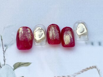 ココロ 新橋(kokoro)/9月定額ネイル☆ちょこっと