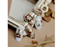 クリスマスネイル/ジェルアート/マグネットネイル