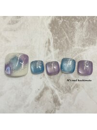 定額制ネイル８月