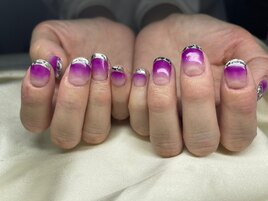 ガラスフレンチ★カラグラ★オフ