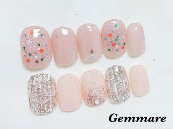 ジェンマーレ 二子玉川店/大人可愛い冬ネイル