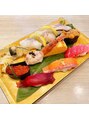 サロンドローヴ(Salon de LOAVE) 最後の晩餐はお寿司!と決めているくらい寿司好き☆しまあじ!