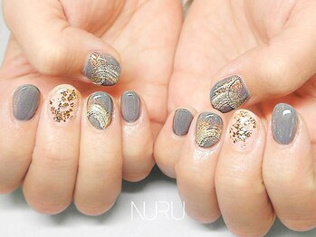 ヌル ネイル 新宿(NURU NAIL)/個性派/韓国/西新宿/ニュアンス