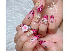 日焼けキティ×コギャルネイル