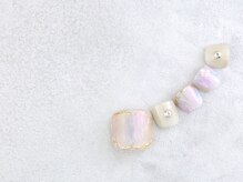 マニネイル 高の原店(mani nail)/フットアート♪
