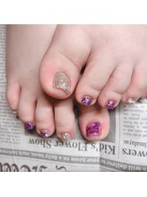 ピピランチェ(PIPIRANCHE)/個性派フットネイル