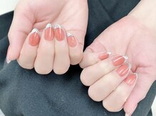 ネイルバイスターリー 川口(NAIL by STARry)/ガラスフレンチネイル