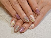 ネイルサロン プルミエール(Premiere)/カラフルシェルネイル