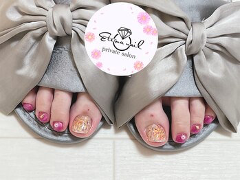 エテルナ ネイル(eterna nail)/フット親指アート