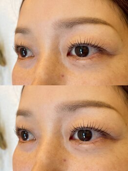 ヘアーウニール アイ(Hair Unir eye)の写真/まつ毛が上がると気分も上がる♪丁寧なカウンセリングで大人女性のための似合わせまつ毛をご提案◎