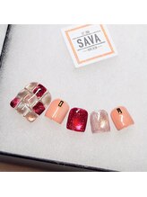 サヴァ アイラッシュアンドネイル(sava)/【マグネットモザイク】フット